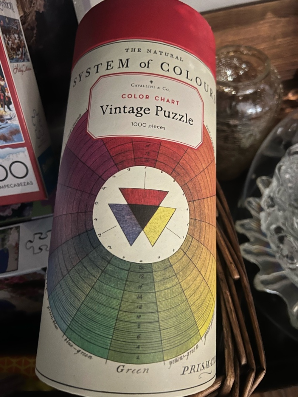 Cavallini & Co. Vintage Inspired 1000 Piece Puzzle - Color Chart